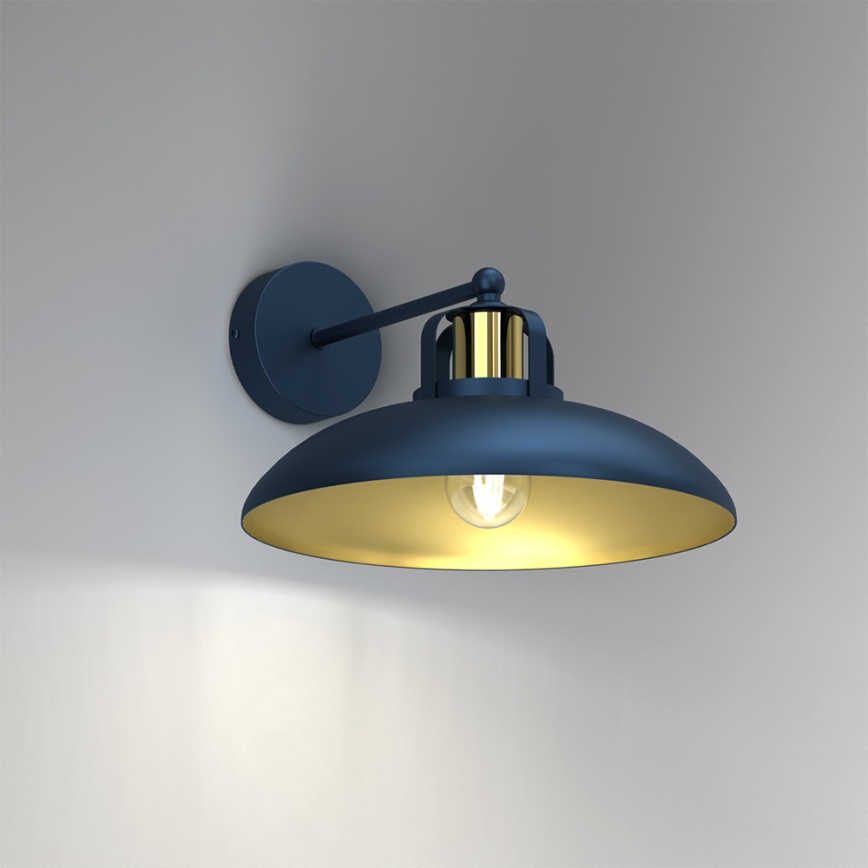 Brilagi - Wall light FLAMENGO 1xE27/60W/230V blue