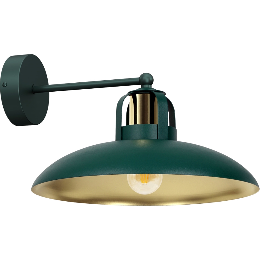 Brilagi - Wall light FLAMENGO 1xE27/60W/230V green