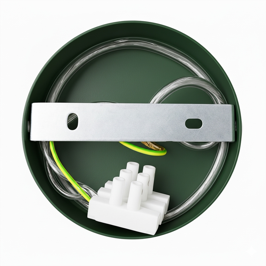 Brilagi - Wall light FLAMENGO 1xE27/60W/230V green