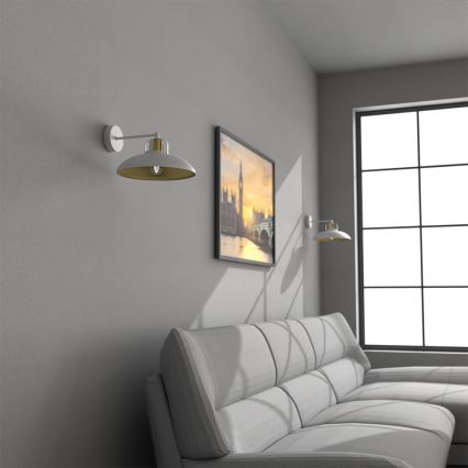 Brilagi - Wall light FLAMENGO 1xE27/60W/230V white