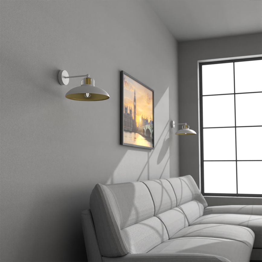 Brilagi - Wall light FLAMENGO 1xE27/60W/230V white