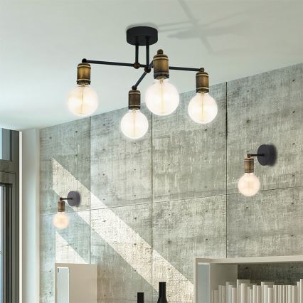 Brilagi - Wall light OMBORO 1xE27/60W/230V