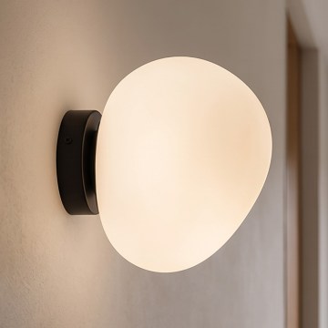 BRILAGI - Wall light PEBBLES 1xE27/40W/230V dia. 20 cm black