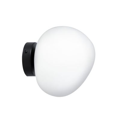 BRILAGI - Wall light PEBBLES 1xE27/40W/230V dia. 20 cm black