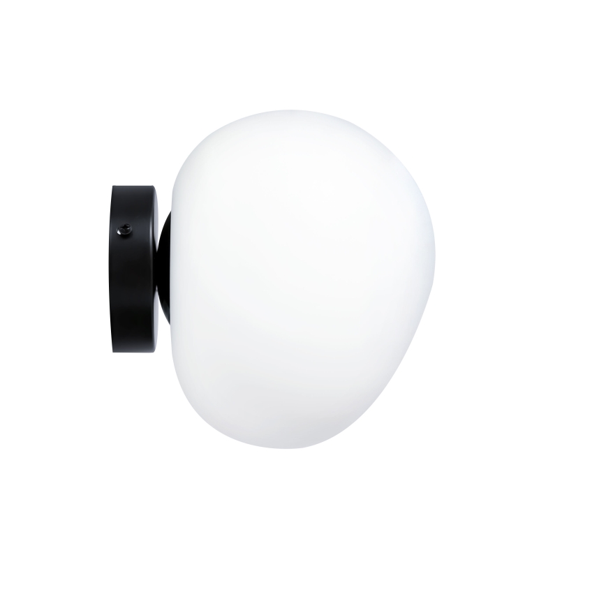 BRILAGI - Wall light PEBBLES 1xE27/40W/230V dia. 20 cm black