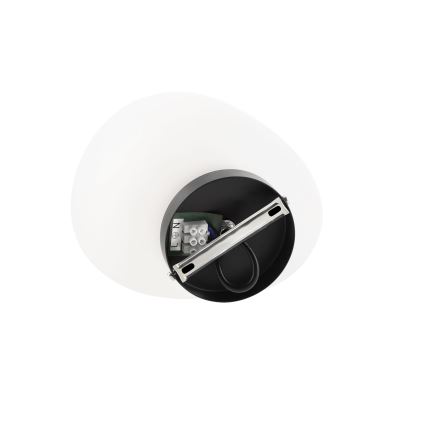 BRILAGI - Wall light PEBBLES 1xE27/40W/230V dia. 20 cm black
