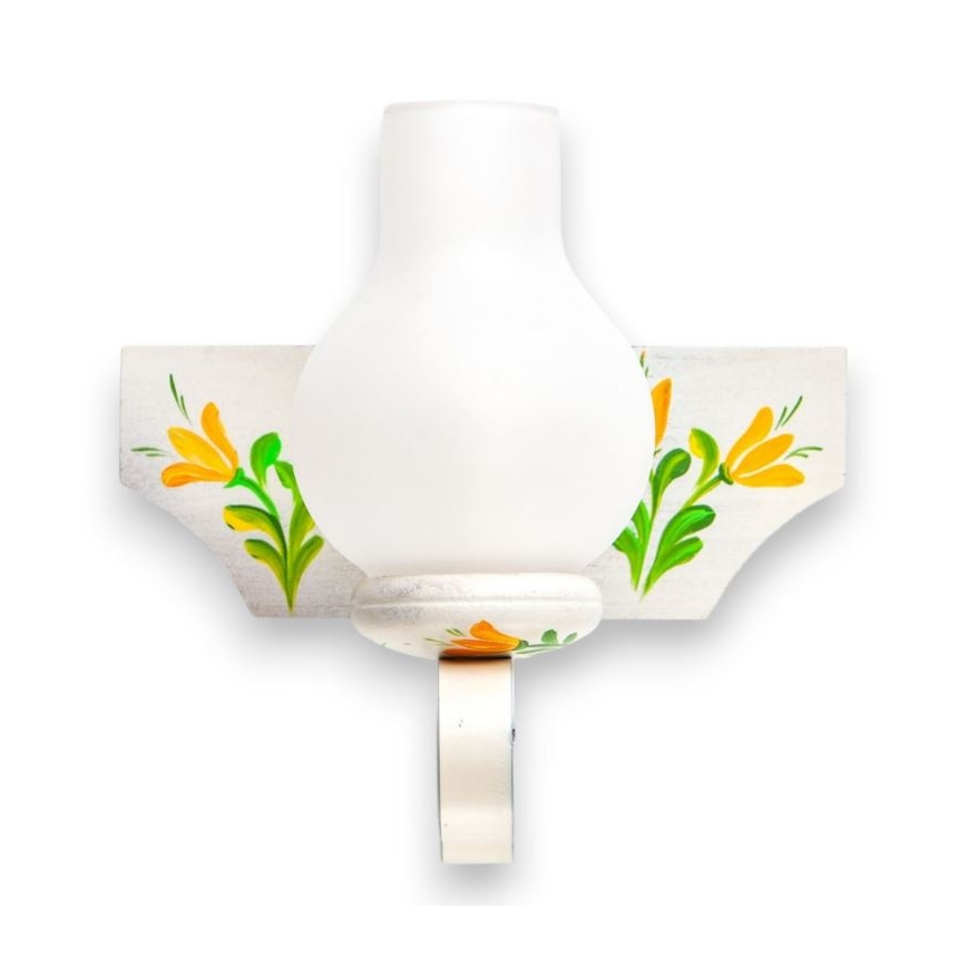 Brilagi - Wall light QUEEN 1xE14/40W/230V beech/creamy