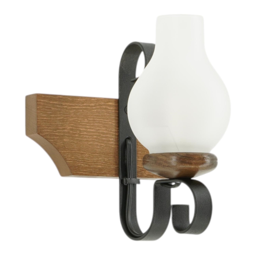 Brilagi - Wall light QUEEN 1xE14/40W/230V beech/walnut