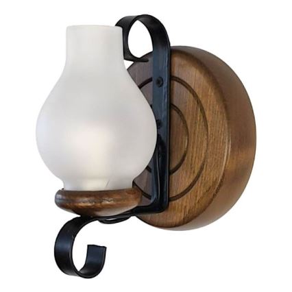 Brilagi - Wall light ROATA APLICA 1xE14/40W/230V beech/walnut