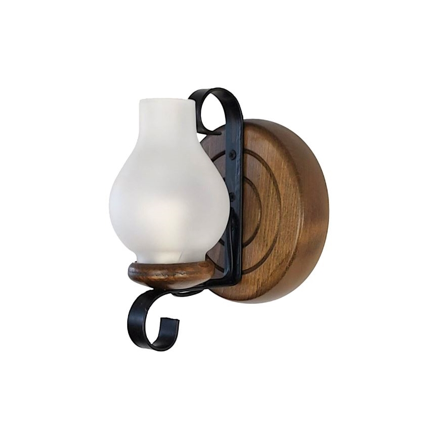 Brilagi - Wall light ROATA APLICA 1xE14/40W/230V beech/walnut