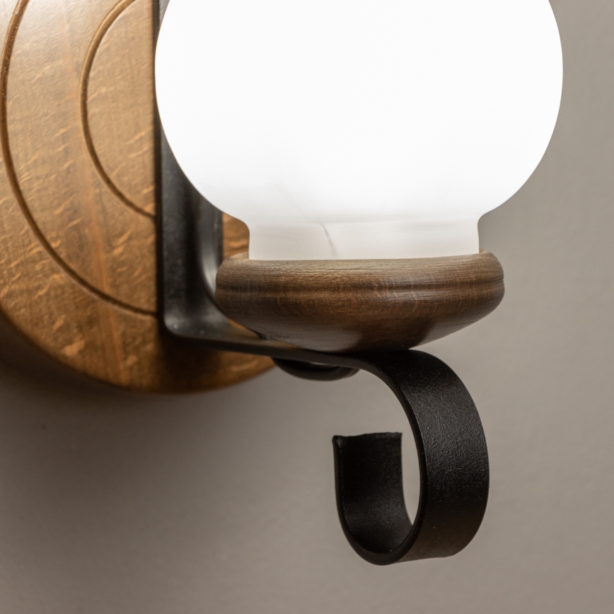Brilagi - Wall light ROATA APLICA 1xE14/40W/230V beech/walnut