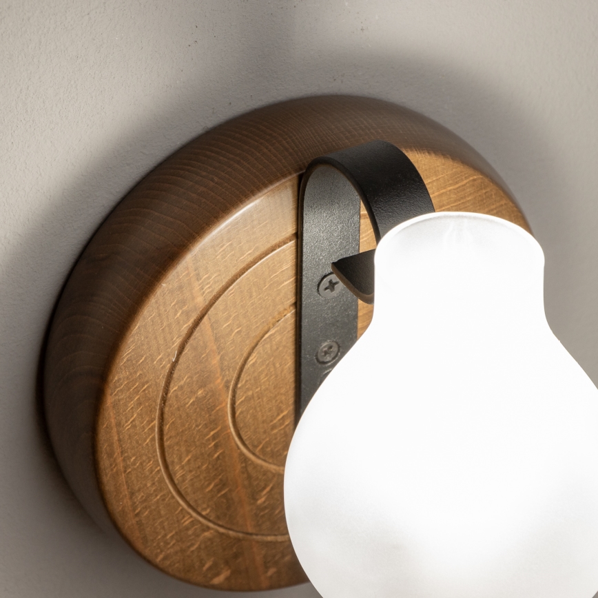 Brilagi - Wall light ROATA APLICA 1xE14/40W/230V beech/walnut