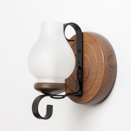Brilagi - Wall light ROATA APLICA 1xE14/40W/230V beech/walnut