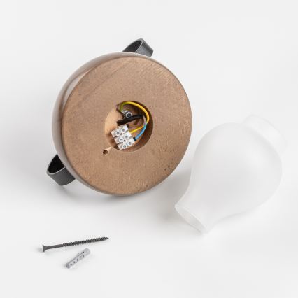 Brilagi - Wall light ROATA APLICA 1xE14/40W/230V beech/walnut