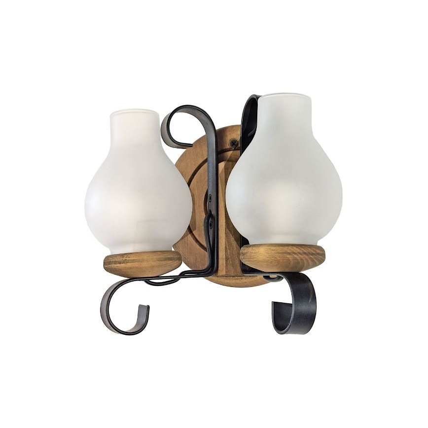 Brilagi - Wall light ROATA APLICA 2xE14/40W/230V beech