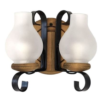 Brilagi - Wall light ROATA APLICA 2xE14/40W/230V beech