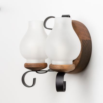 Brilagi - Wall light ROATA APLICA 2xE14/40W/230V beech