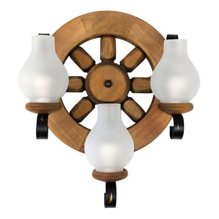 Brilagi - Wall light ROATA APLICA 3xE14/40W/230V beech