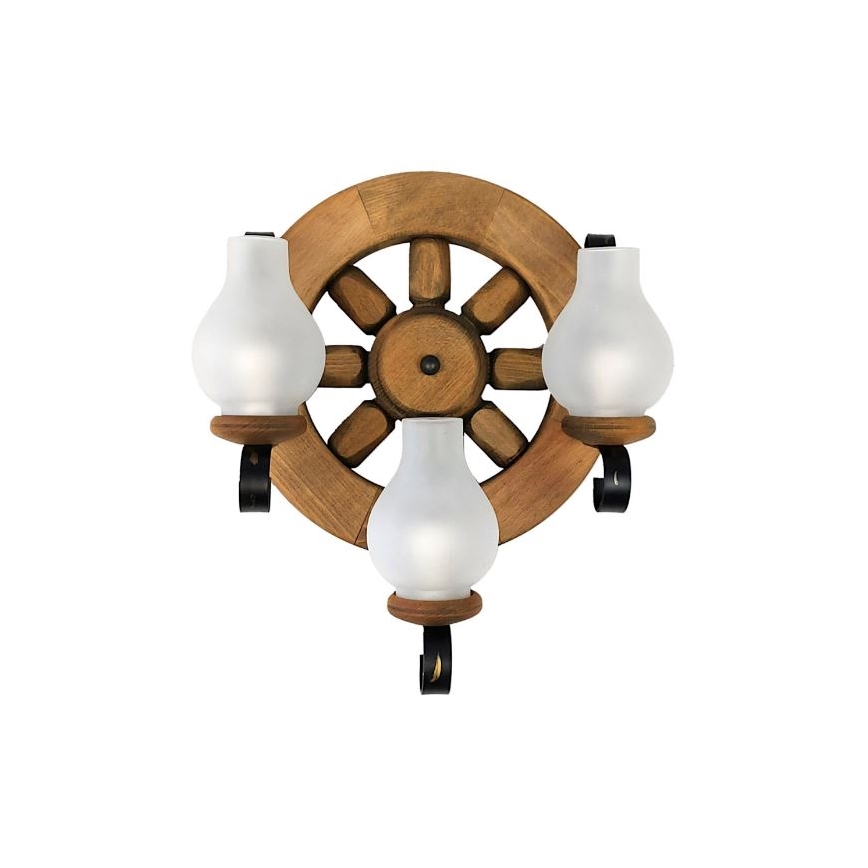 Brilagi - Wall light ROATA APLICA 3xE14/40W/230V beech