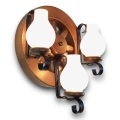 Brilagi - Wall light ROATA APLICA 3xE14/40W/230V beech/walnut