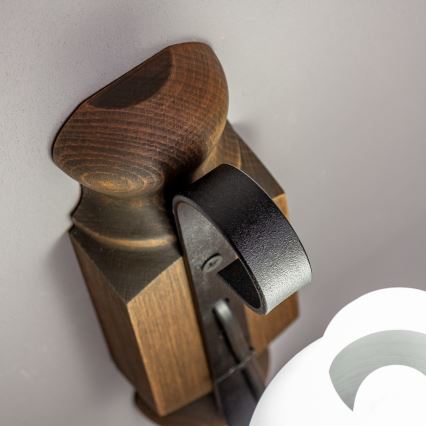 Brilagi - Wall light RUSTIC 1xE14/40W/230V beech