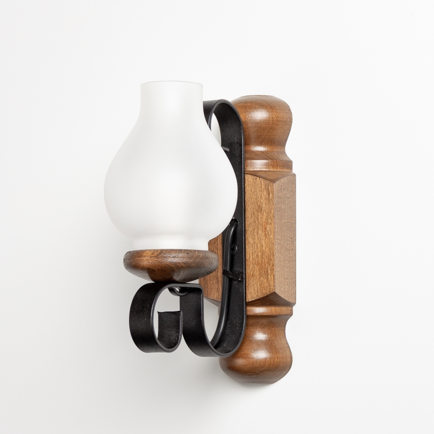 Brilagi - Wall light RUSTIC 1xE14/40W/230V beech/walnut