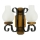 Brilagi - Wall light RUSTIC 2xE14/40W/230V beech/walnut