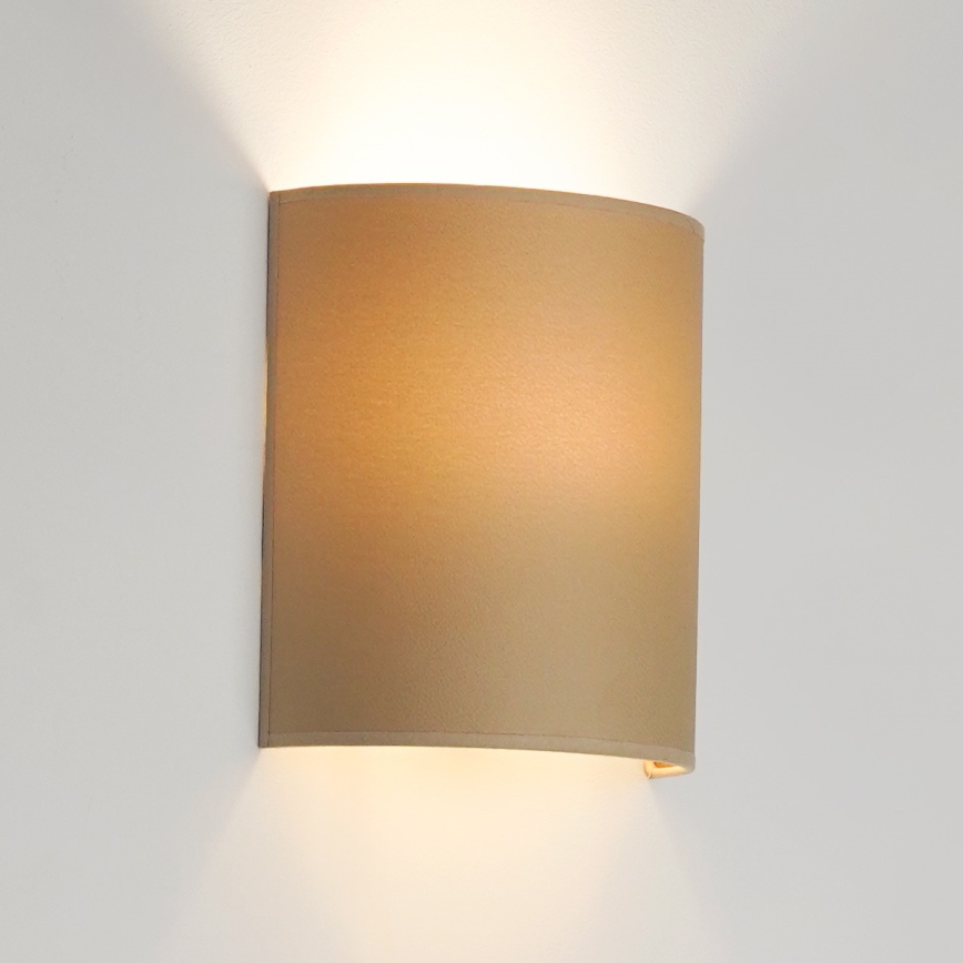 Brilagi - Wall light SEMI 1xE27/15W/230V beige