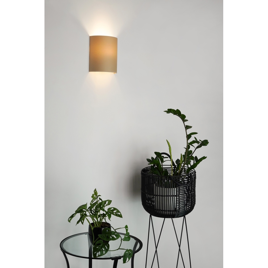 Brilagi - Wall light SEMI 1xE27/15W/230V beige