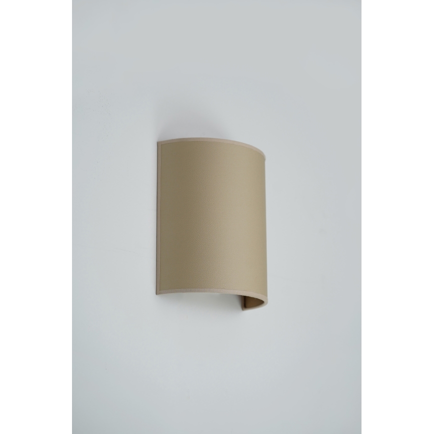 Brilagi - Wall light SEMI 1xE27/15W/230V beige
