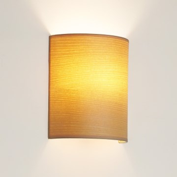 Brilagi - Wall light SEMI 1xE27/15W/230V beige