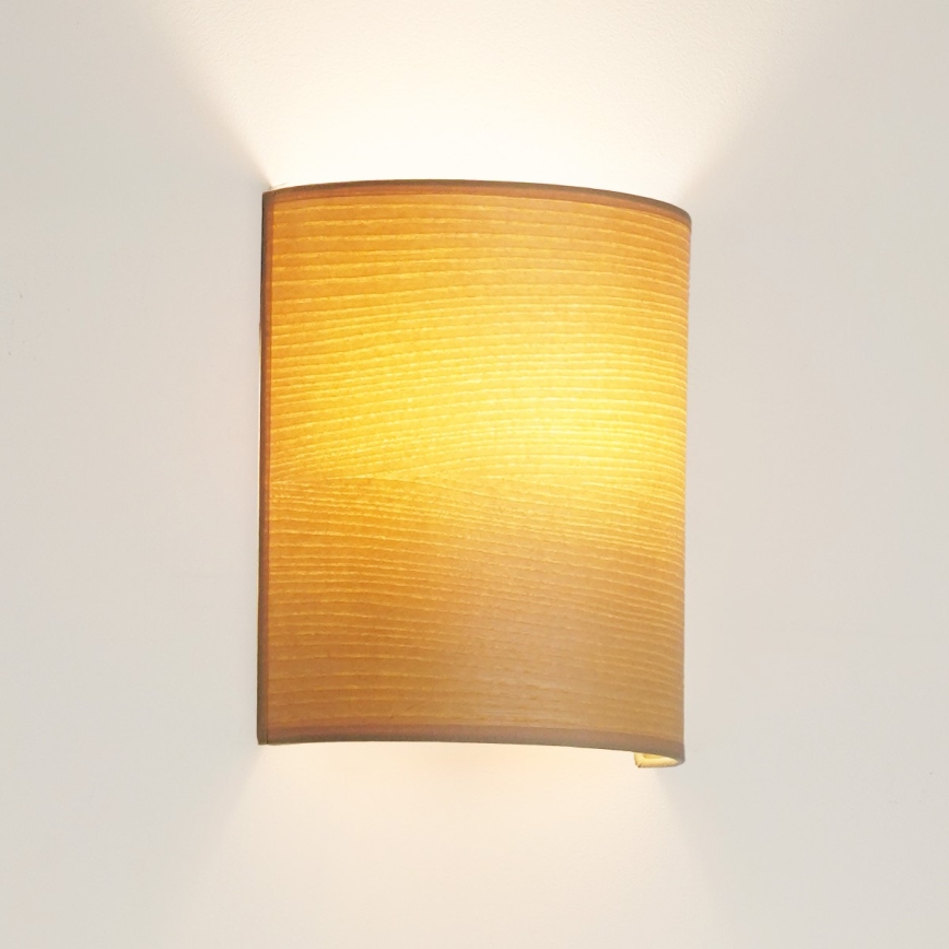 Brilagi - Wall light SEMI 1xE27/15W/230V beige