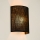 Brilagi - Wall light SEMI 1xE27/15W/230V black
