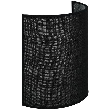 Brilagi - Wall light SEMI 1xE27/15W/230V black