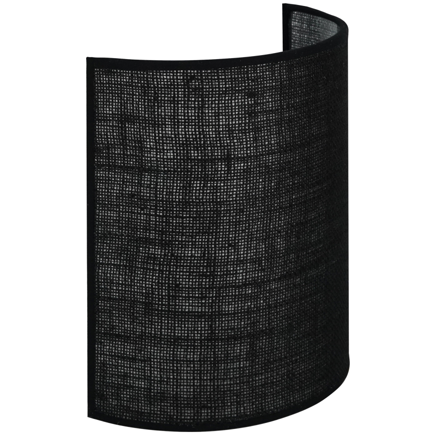 Brilagi - Wall light SEMI 1xE27/15W/230V black