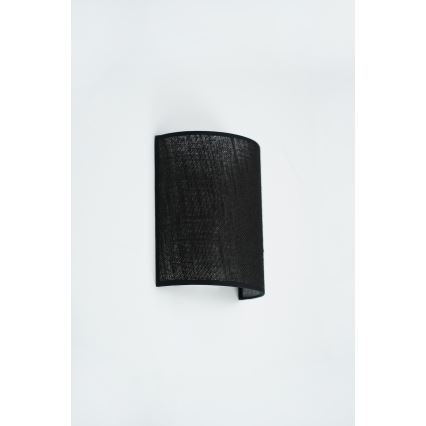 Brilagi - Wall light SEMI 1xE27/15W/230V black