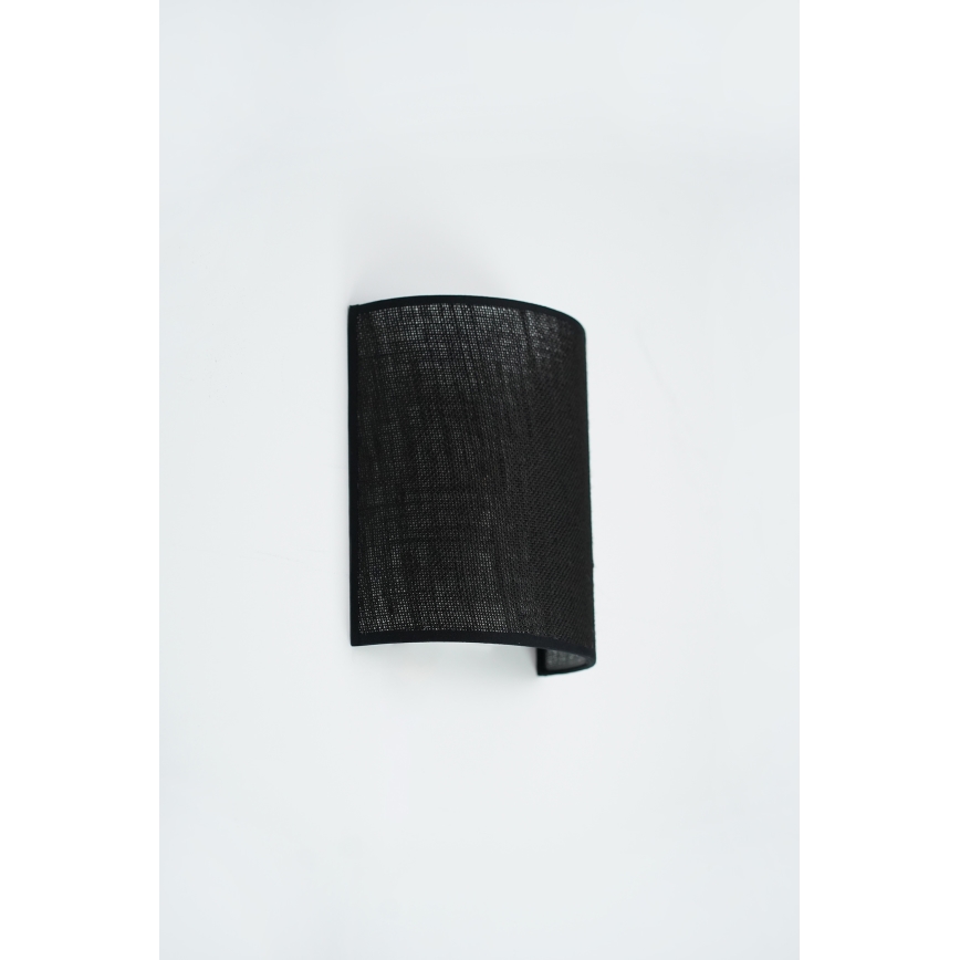 Brilagi - Wall light SEMI 1xE27/15W/230V black