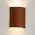 Brilagi - Wall light SEMI 1xE27/15W/230V brown