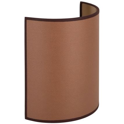 Brilagi - Wall light SEMI 1xE27/15W/230V brown