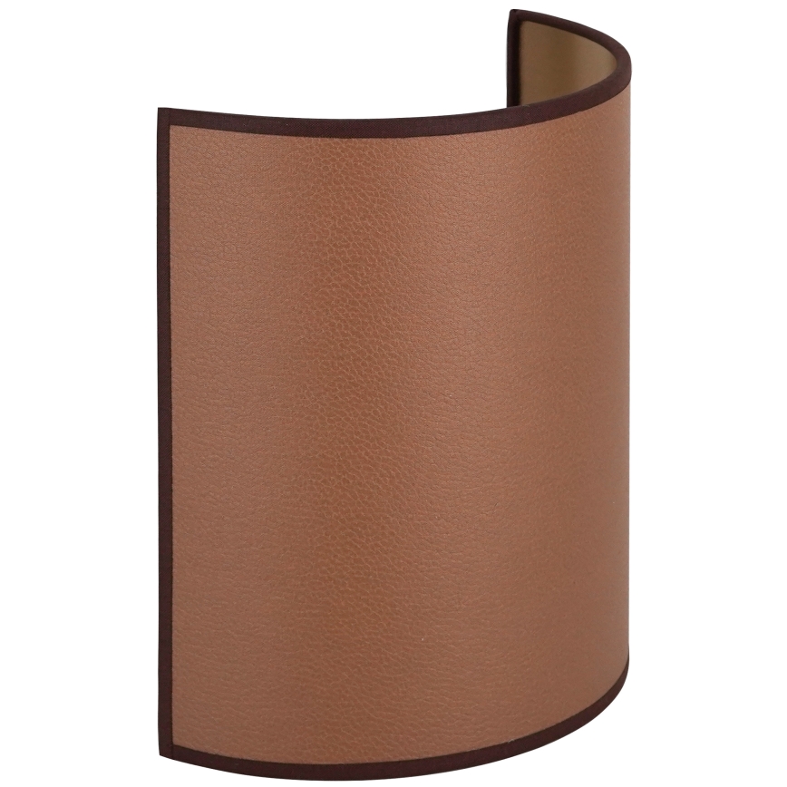 Brilagi - Wall light SEMI 1xE27/15W/230V brown
