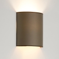 Brilagi - Wall light SEMI 1xE27/15W/230V brown