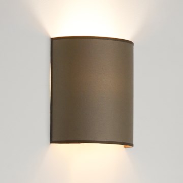 Brilagi - Wall light SEMI 1xE27/15W/230V brown