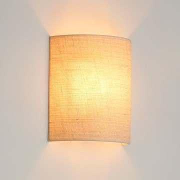 Brilagi - Wall light SEMI 1xE27/15W/230V creamy