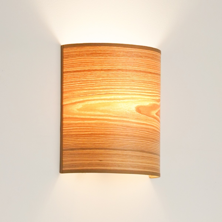 Brilagi - Wall light SEMI 1xE27/15W/230V d. 20 cm brown