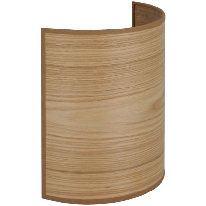 Brilagi - Wall light SEMI 1xE27/15W/230V d. 20 cm brown