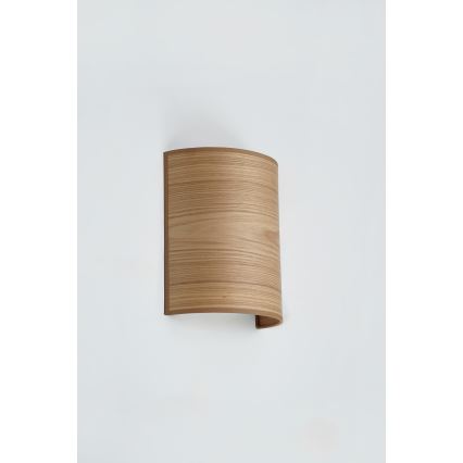 Brilagi - Wall light SEMI 1xE27/15W/230V d. 20 cm brown