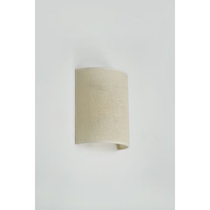 Brilagi - Wall light SEMI 1xE27/15W/230V d. 20 cm creamy
