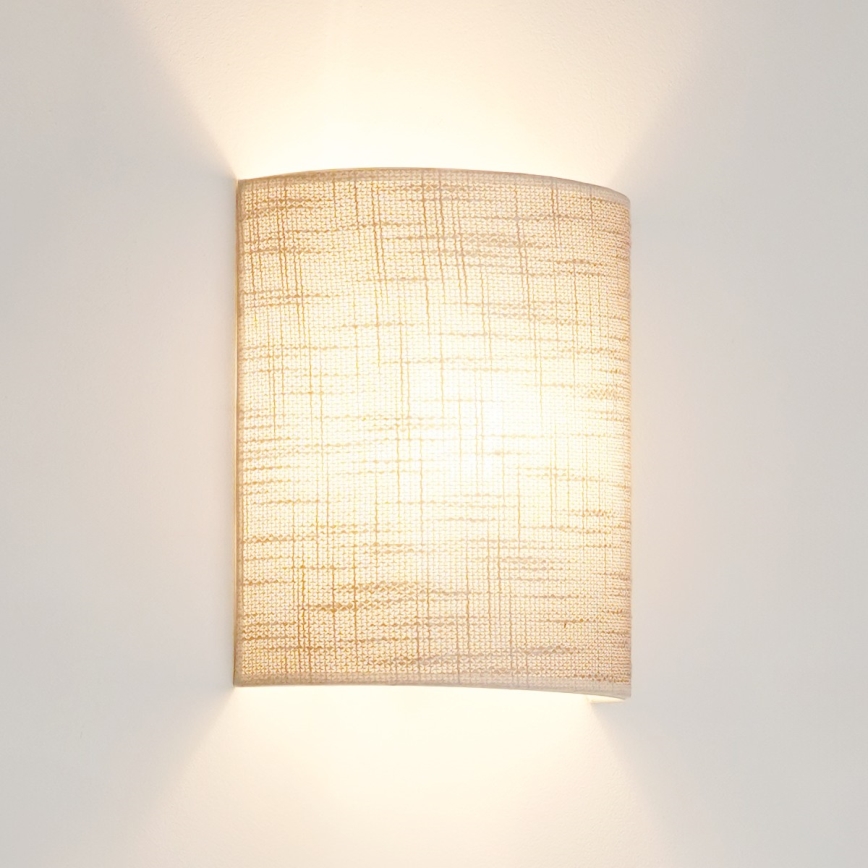 Brilagi - Wall light SEMI 1xE27/15W/230V dark grey