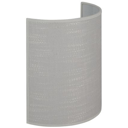 Brilagi - Wall light SEMI 1xE27/15W/230V grey
