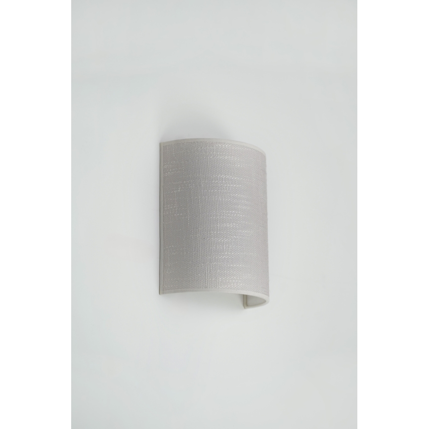 Brilagi - Wall light SEMI 1xE27/15W/230V grey